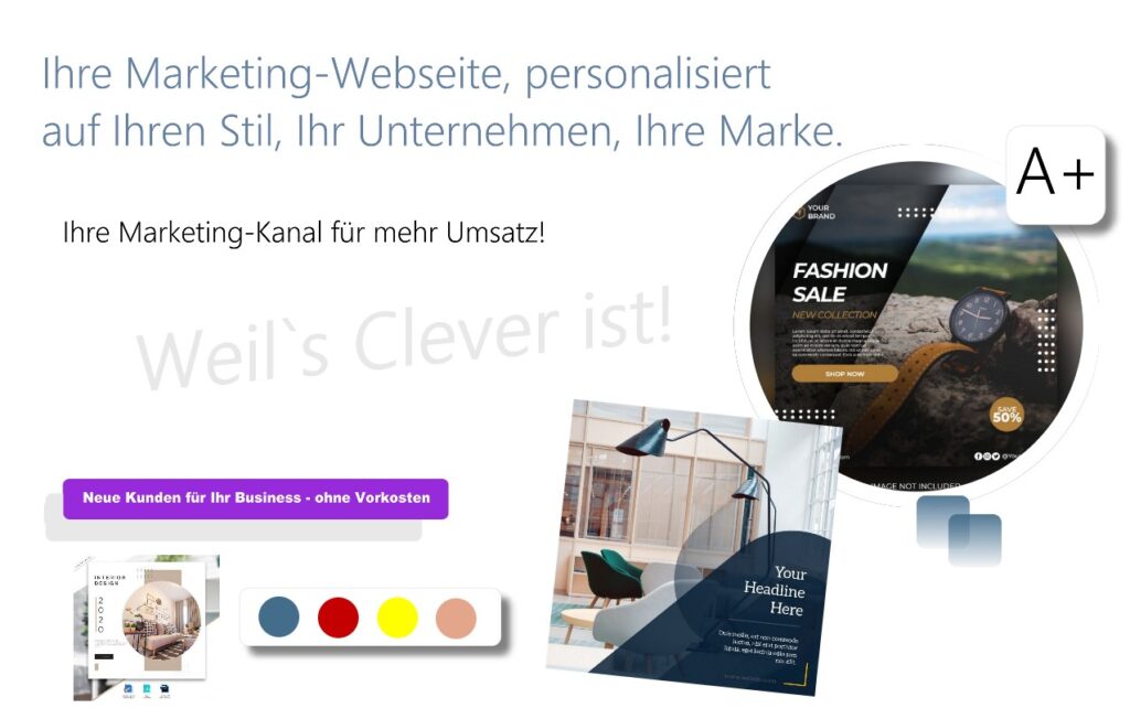 Marketing Webseite kostenlos 4